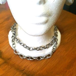 Silverstone necklace.